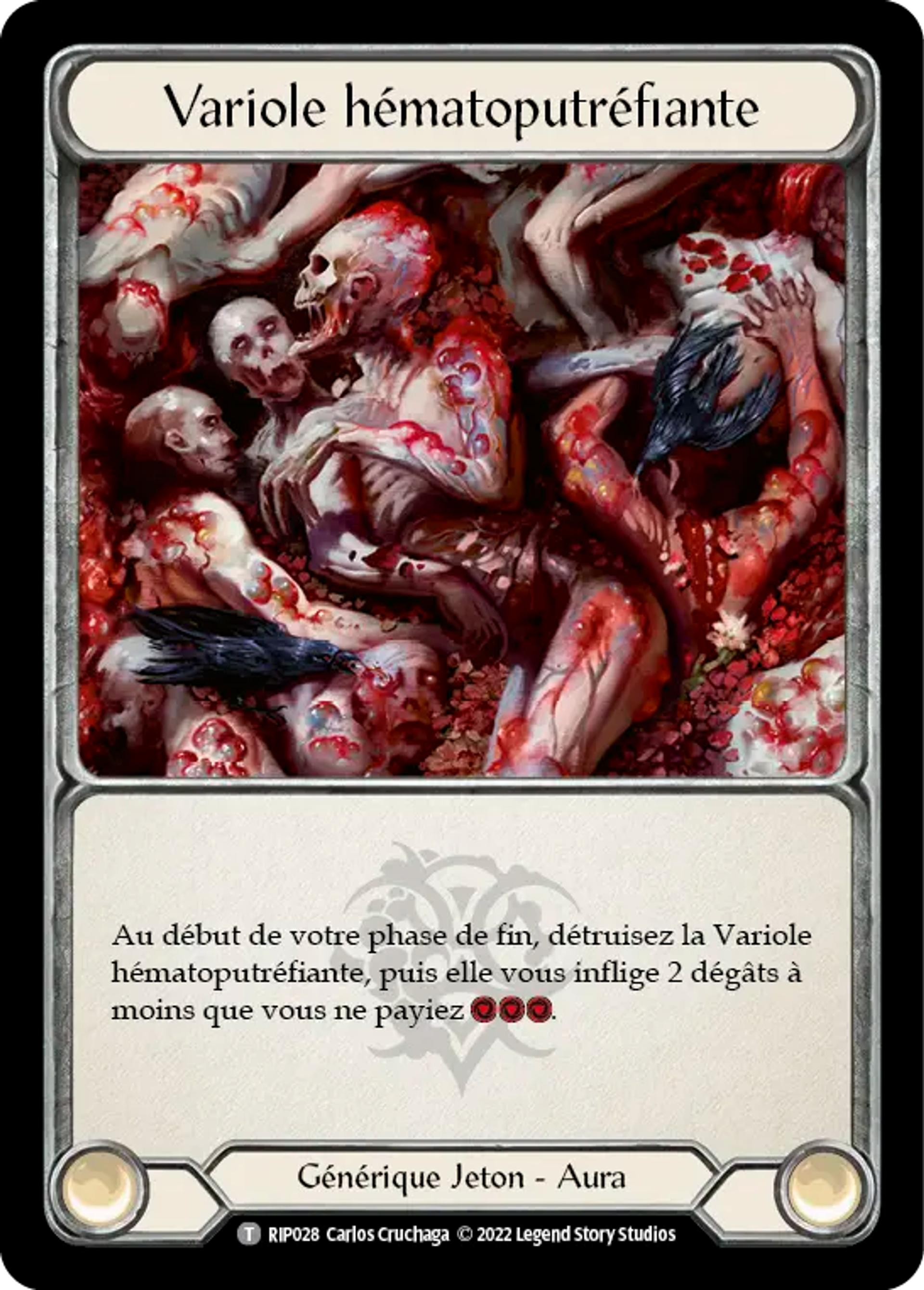 Variole hématoputréfiante — Riptide - Blitz Deck — Flesh and Blood