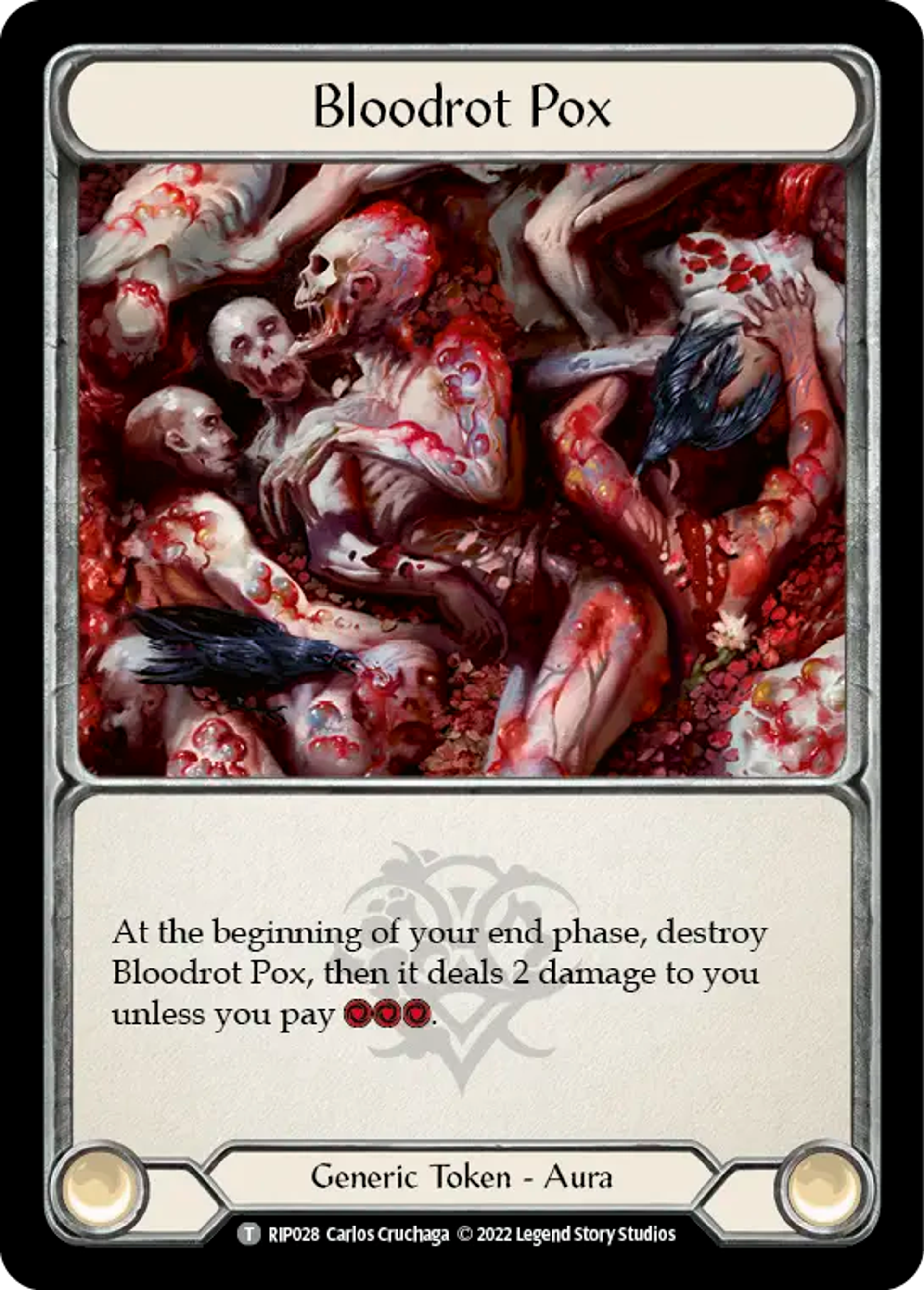 Bloodrot Pox — Riptide - Blitz Deck — Flesh and Blood