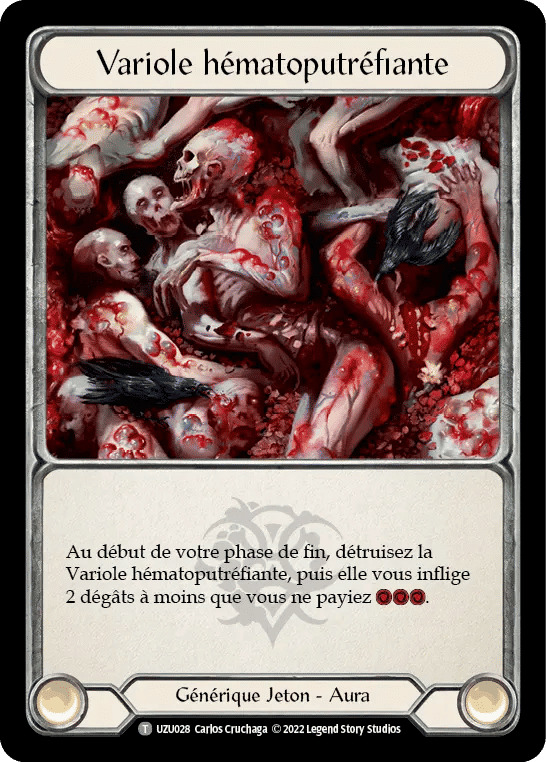 Variole hématoputréfiante — Uzuri - Blitz Deck — Flesh and Blood