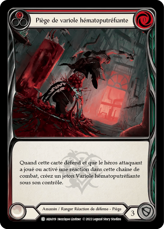 Piège de variole hématoputréfiante — Arakni - Blitz Deck — Flesh and Blood