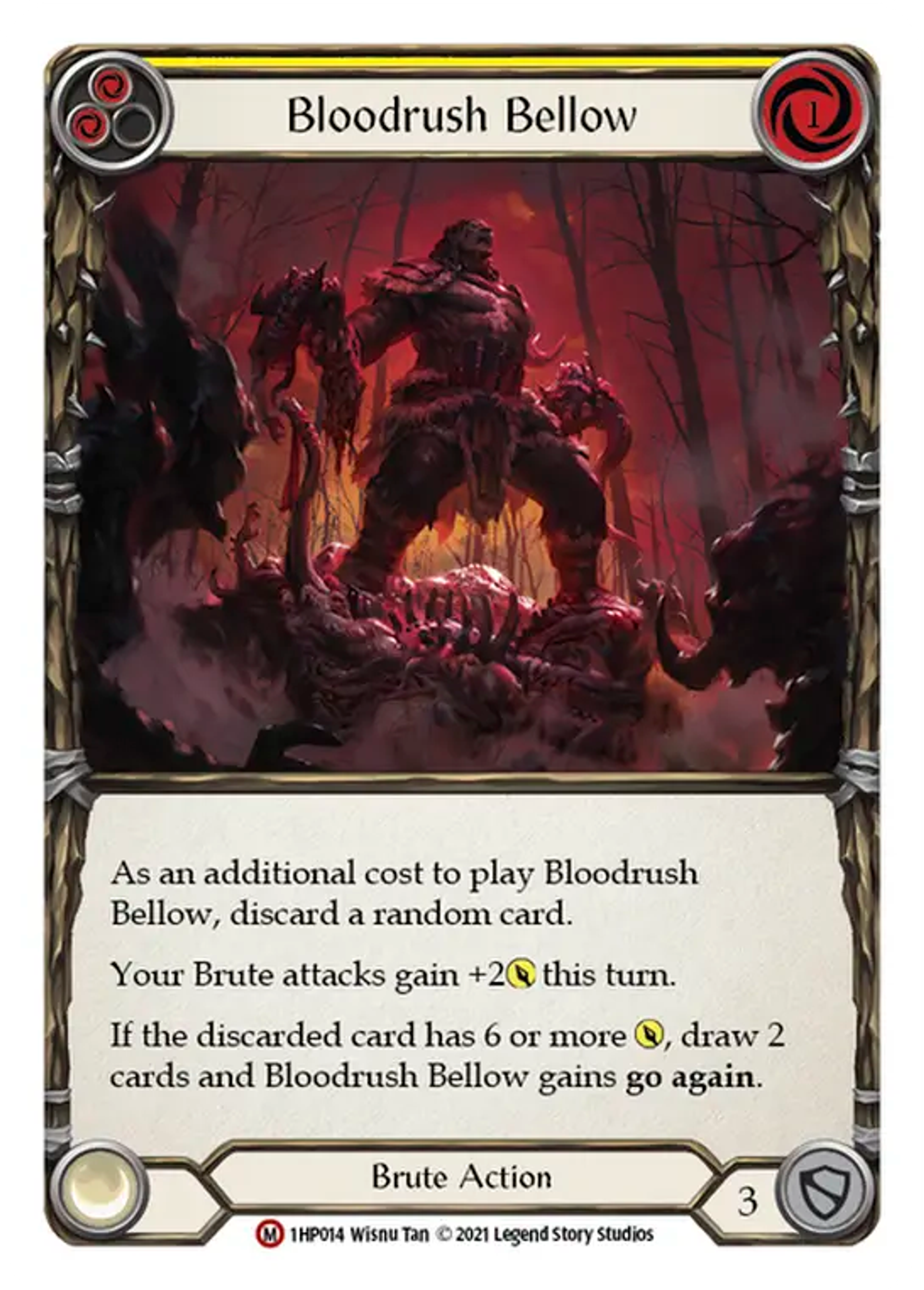 Bloodrush Bellow — History Pack 1 — Flesh and Blood