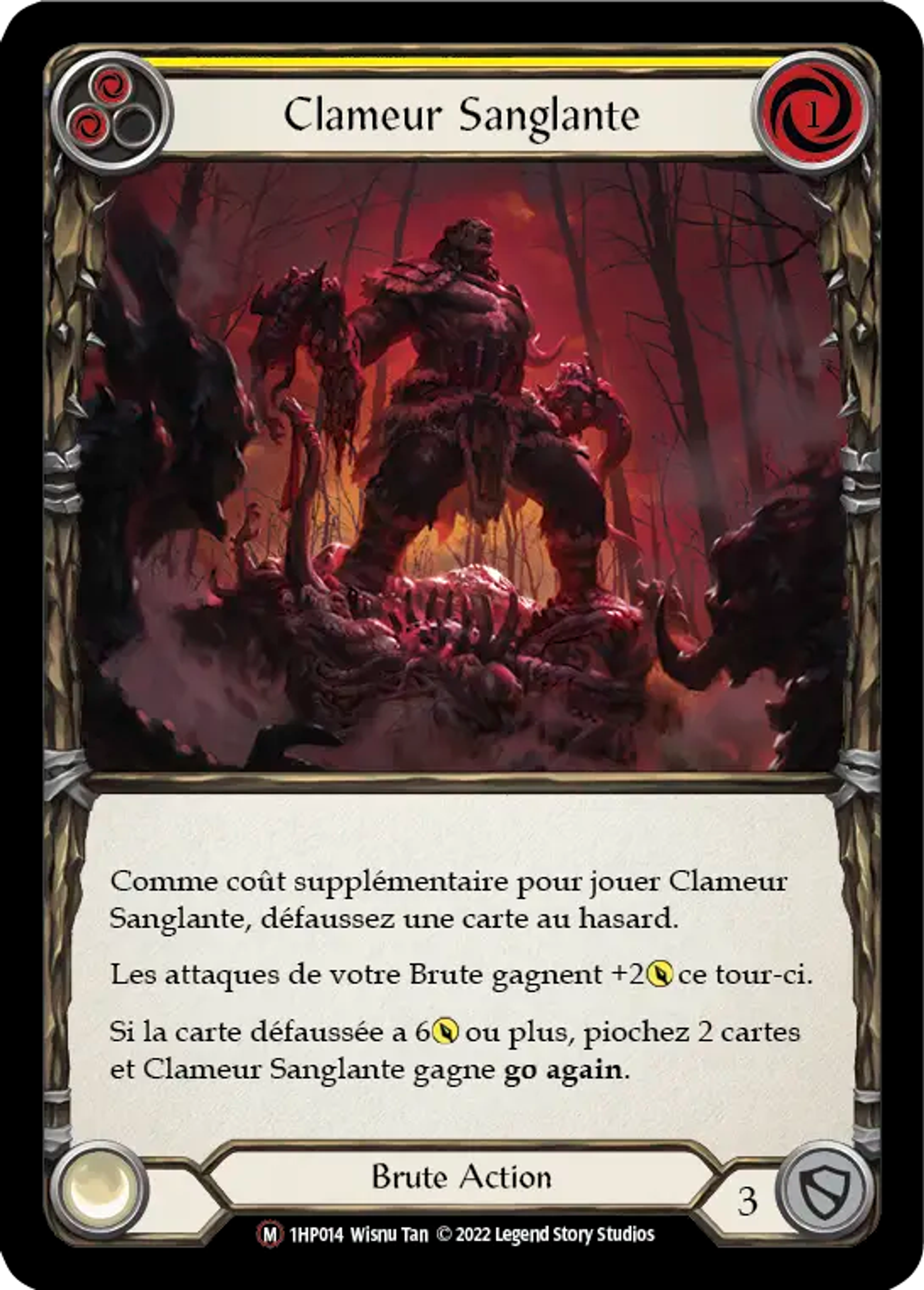 Clameur Sanglante — History Pack 1 - Black Label — Flesh and Blood