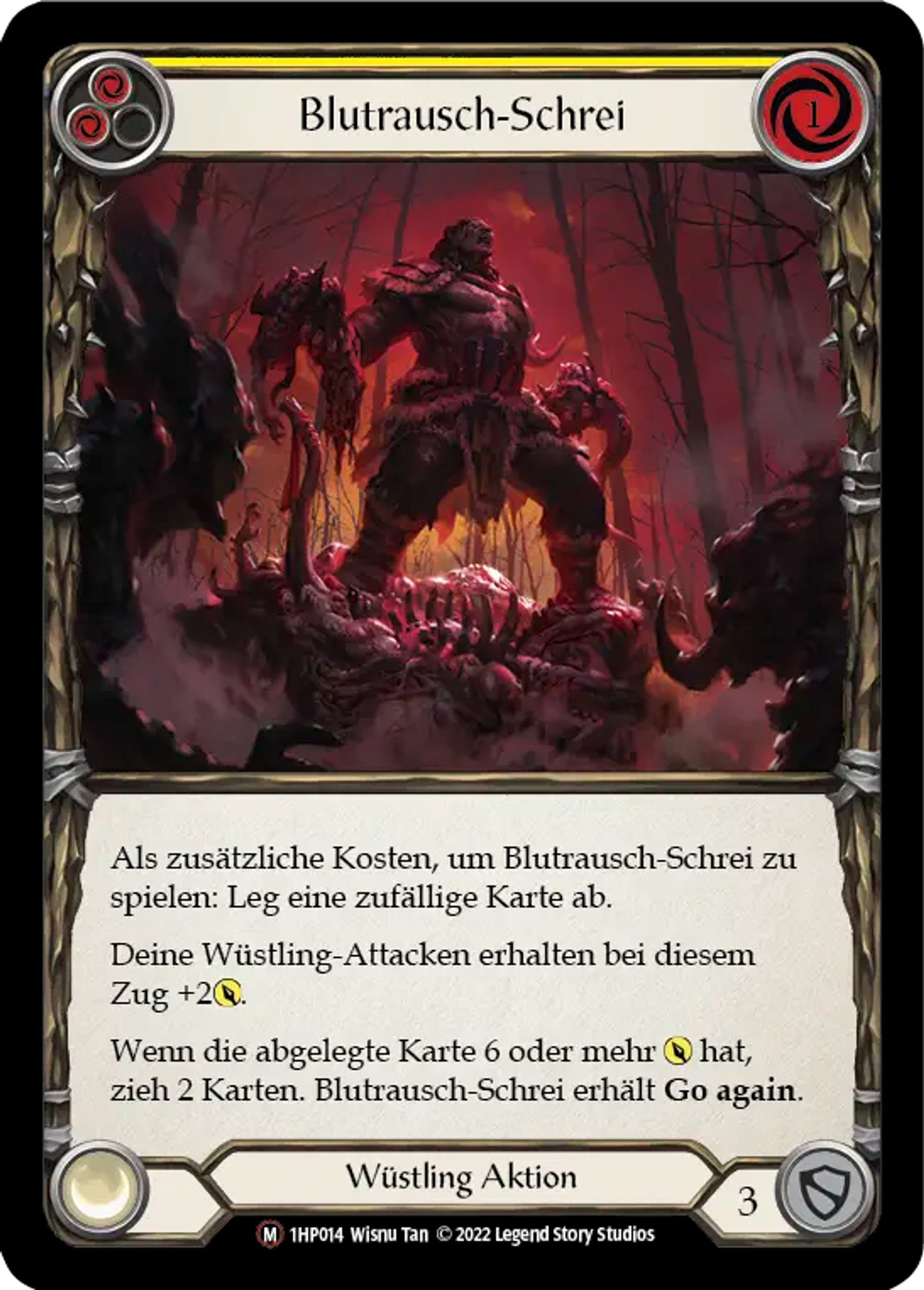 Bloodrush Bellow — History Pack 1 - Black Label — Flesh and Blood
