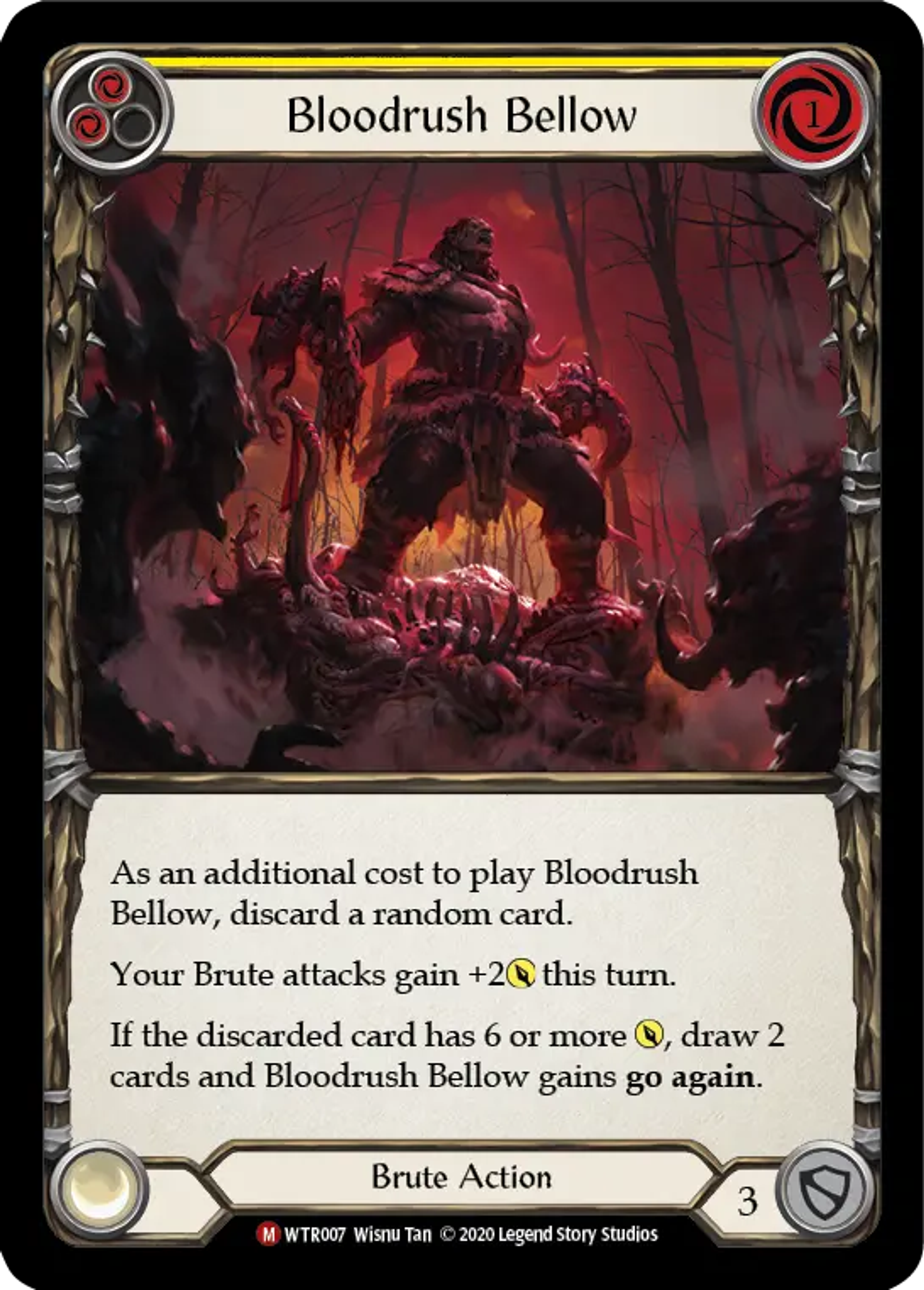 Bloodrush Bellow — Welcome to Rathe - Unlimited — Flesh and Blood