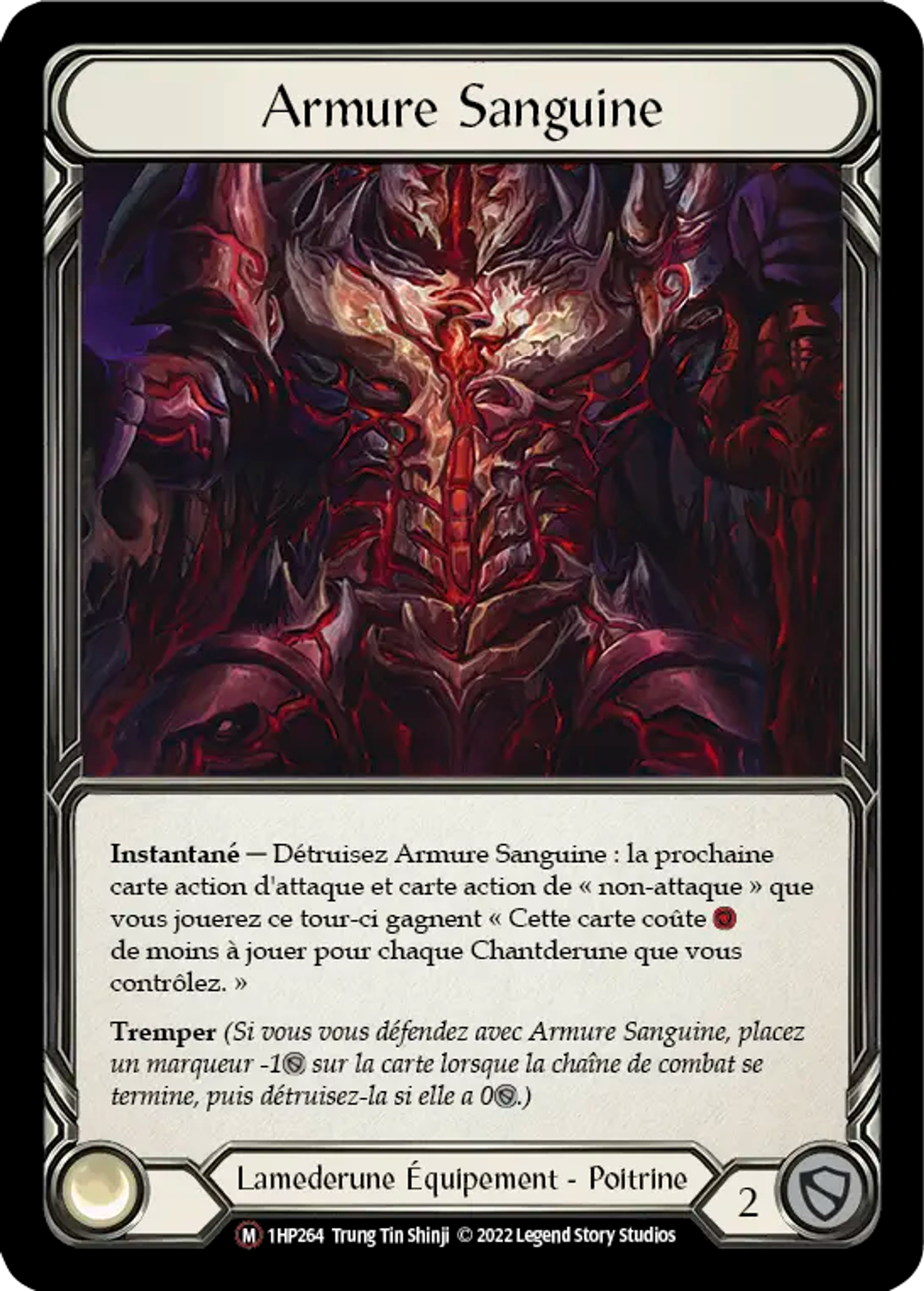 Armure Sanguine — History Pack 1 - Black Label — Flesh and Blood