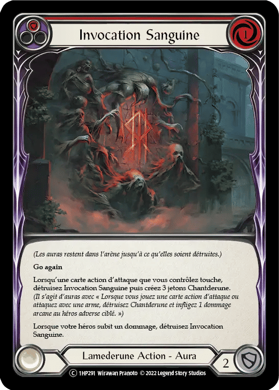 Invocation Sanguine — History Pack 1 - Black Label — Flesh and Blood