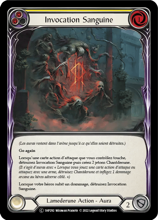 Invocation Sanguine — History Pack 1 - Black Label — Flesh and Blood