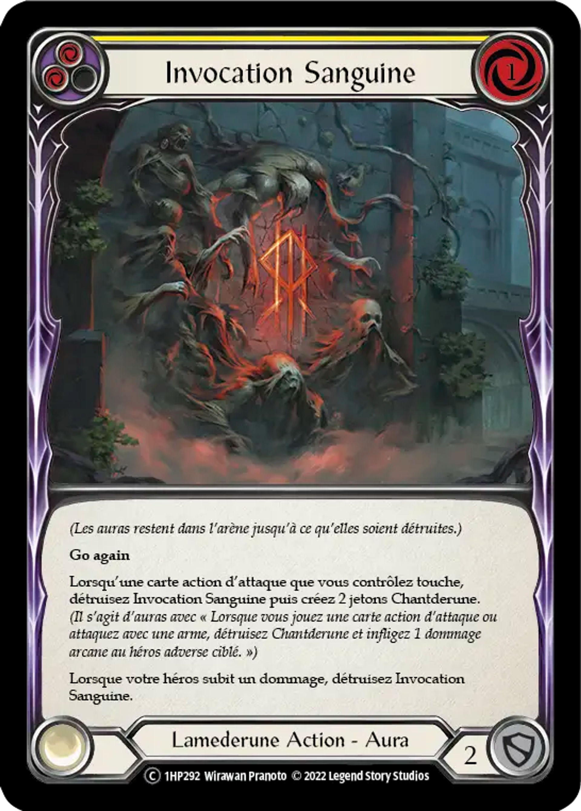 Invocation Sanguine — History Pack 1 - Black Label — Flesh and Blood