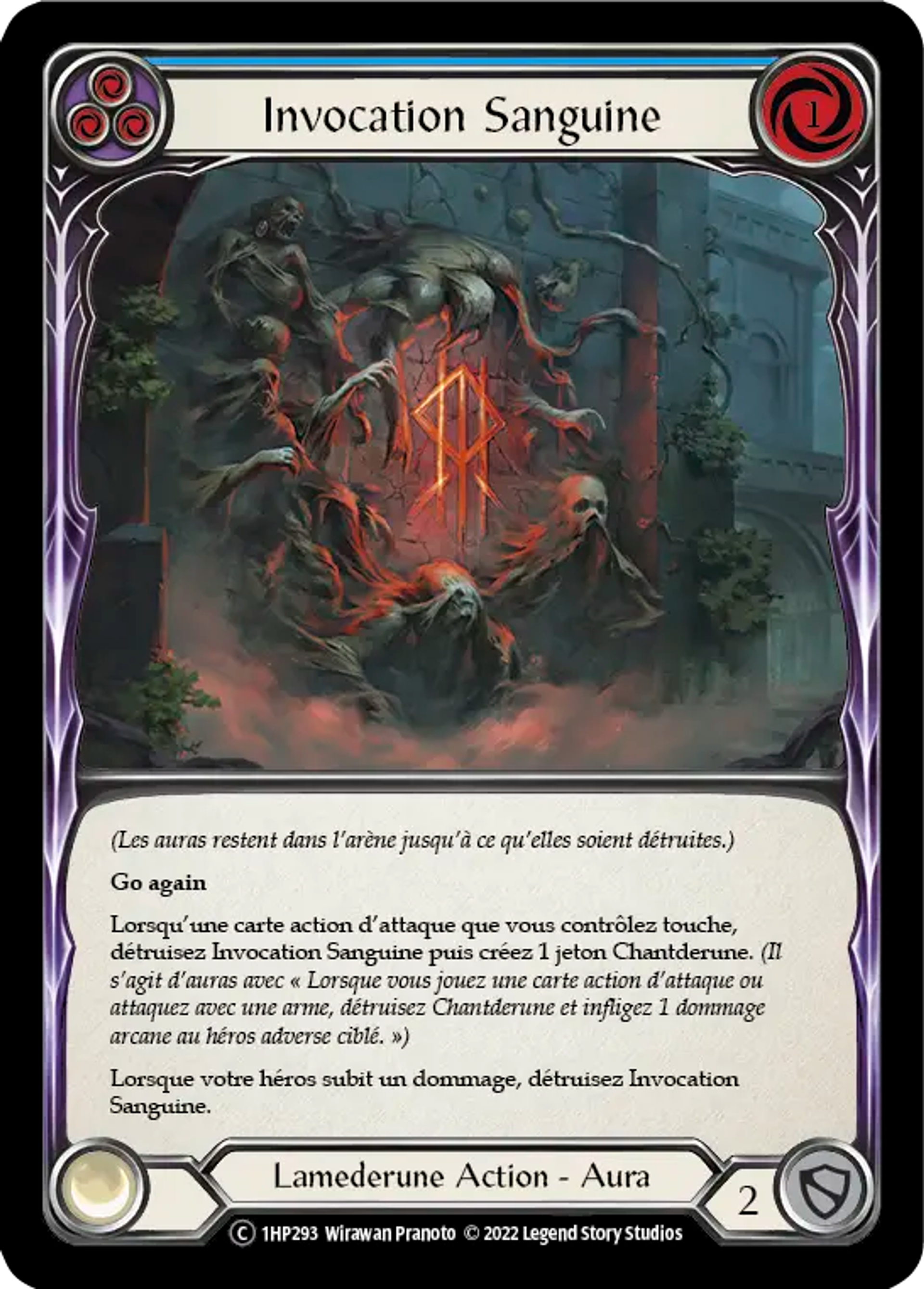 Invocation Sanguine — History Pack 1 - Black Label — Flesh and Blood