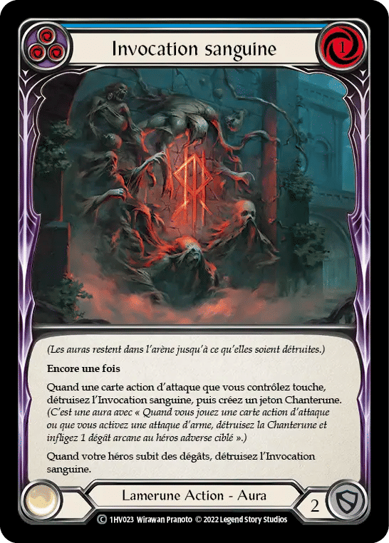 Invocation sanguine — Viserai - Blitz Deck — Flesh and Blood