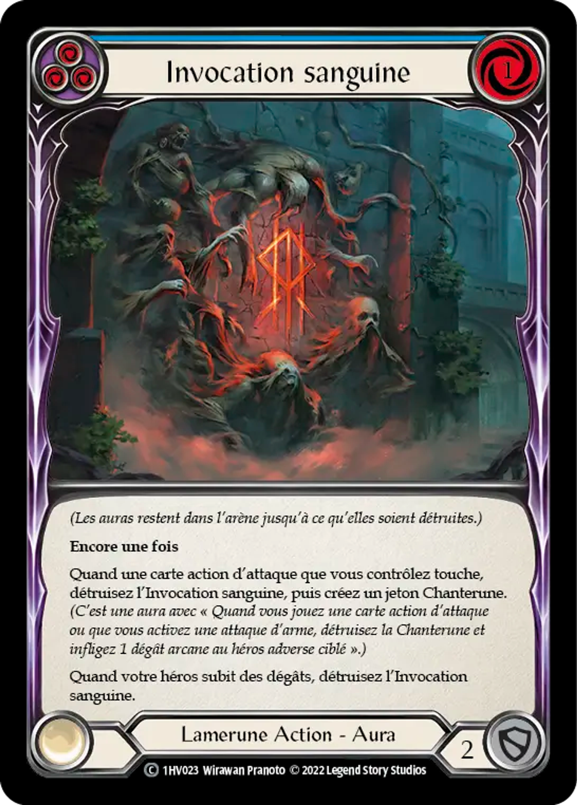 Invocation sanguine — Viserai - Blitz Deck — Flesh and Blood