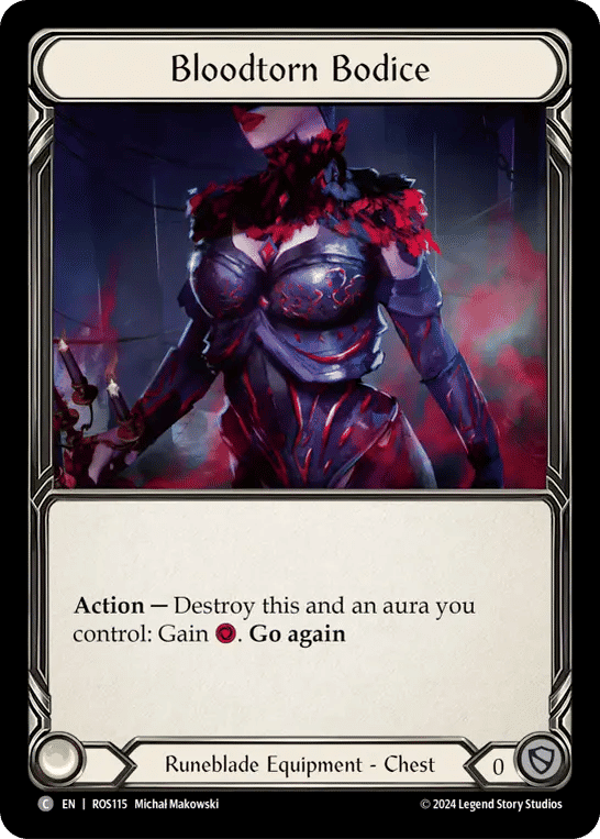 Bloodtorn Bodice — Rosetta — Flesh and Blood