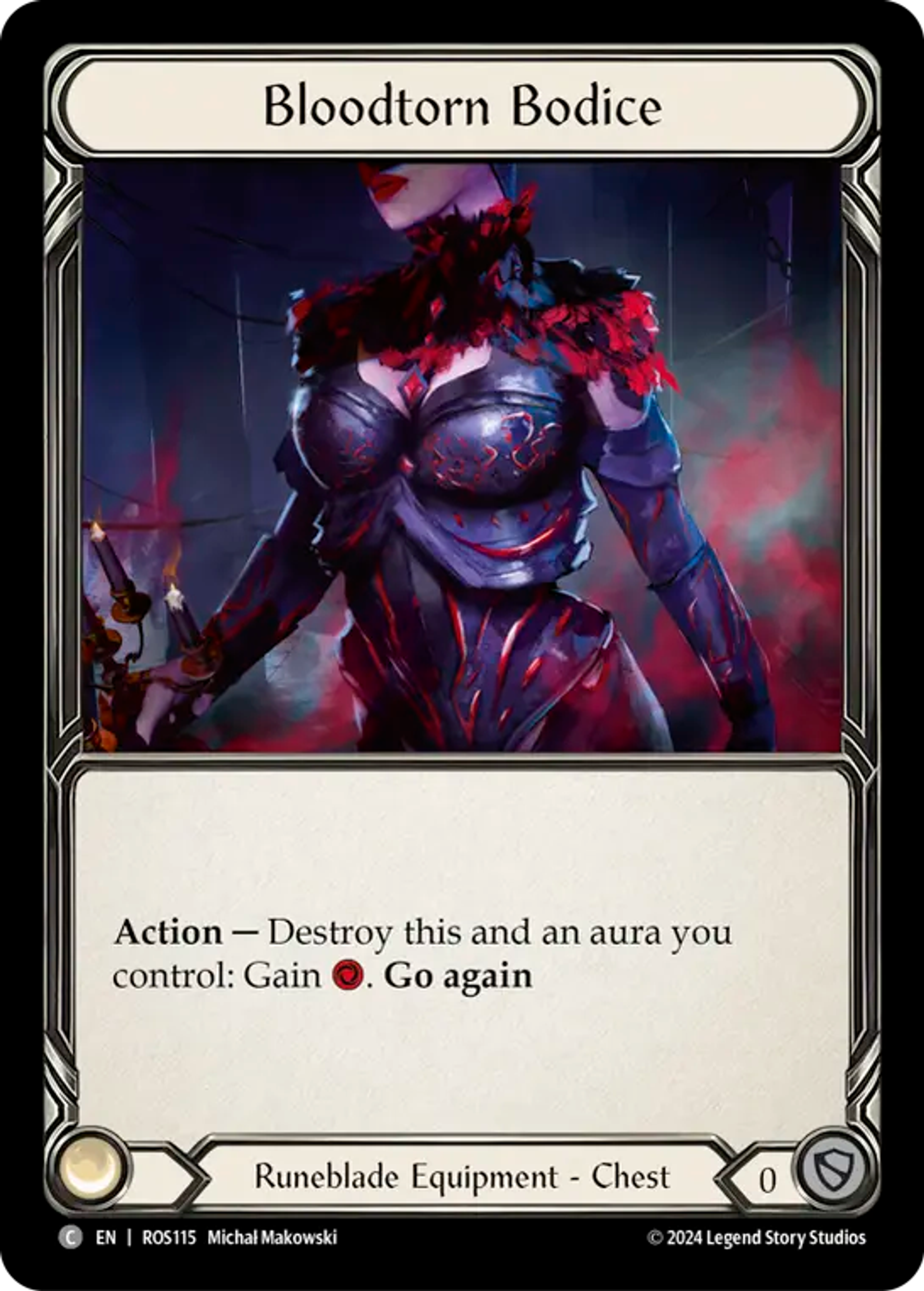 Bloodtorn Bodice — Rosetta — Flesh and Blood