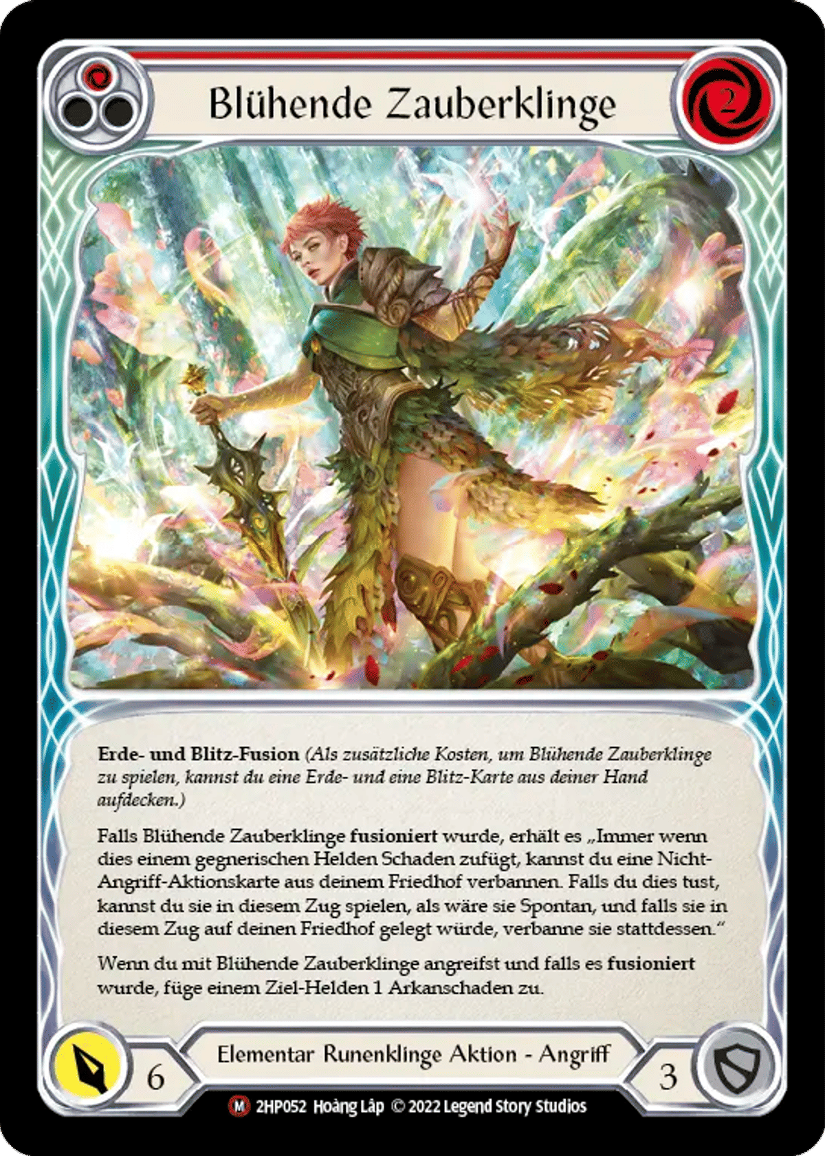 Blossoming Spellblade from History Pack 2 - Black Label - Flesh and Blood