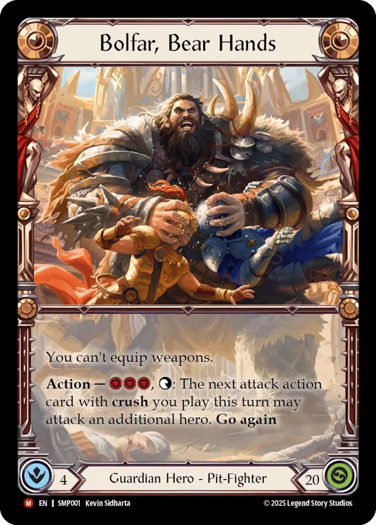 Bolfar, Bear Hands — Smash Palace — Flesh and Blood