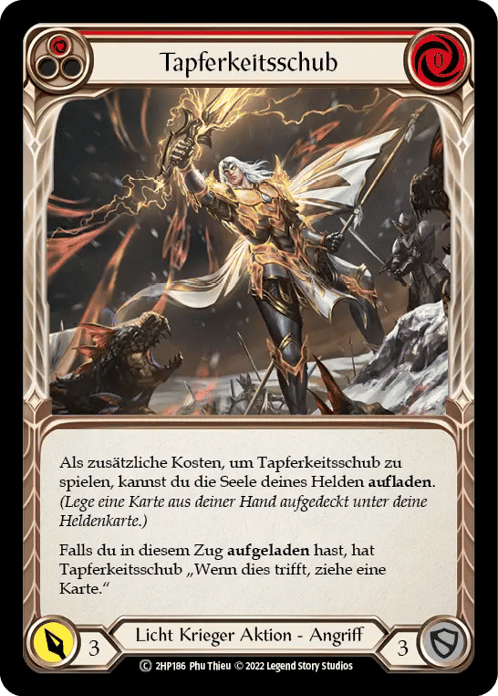 Bolt of Courage (Red) — History Pack 2 - Black Label — Flesh and Blood