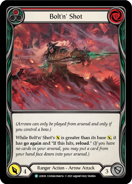 Bolt'n' Shot (Red) — Lexi - Blitz Deck — Flesh and Blood