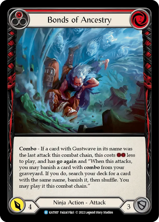 Bonds of Ancestry (Red) — Katsu - Blitz Deck — Flesh and Blood