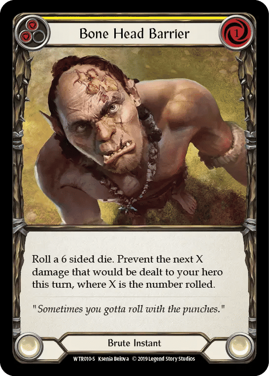 Bone Head Barrier — Welcome to Rathe — Flesh and Blood
