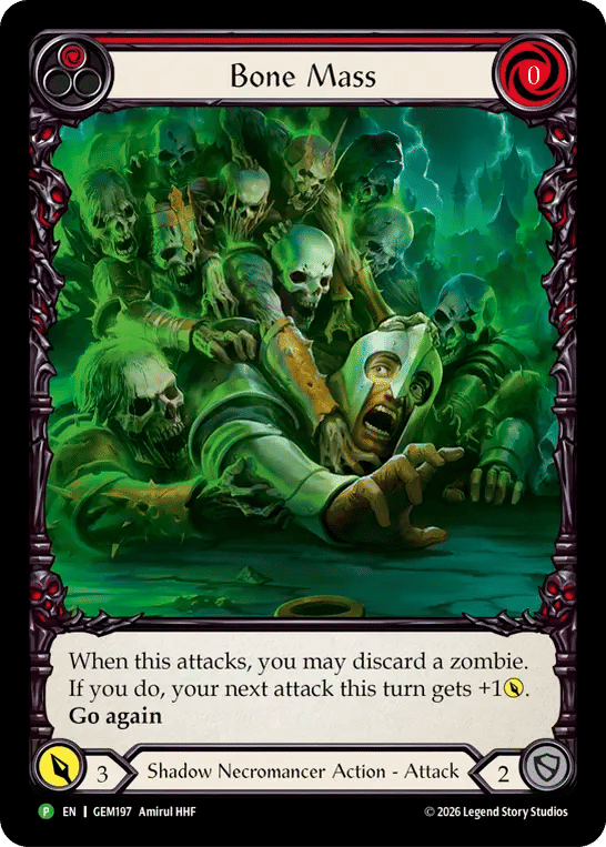Bone Mass — GEM - Pack 6 — Flesh and Blood