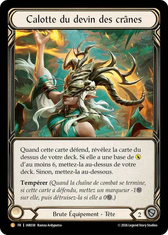 Calotte du devin des crânes from Usurp the Shadow Throne - Flesh and Blood