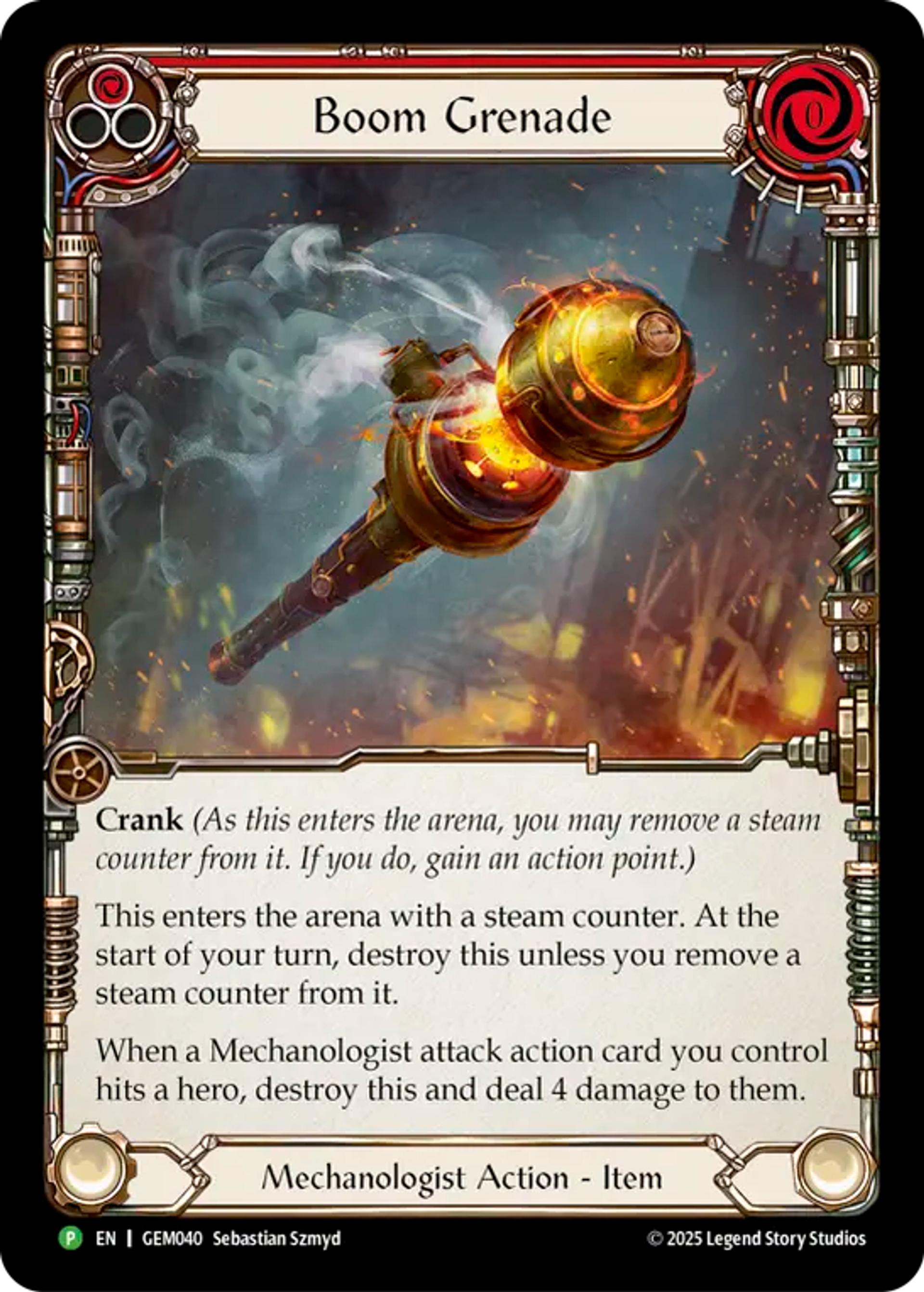Boom Grenade — GEM - Pack 2 — Flesh and Blood