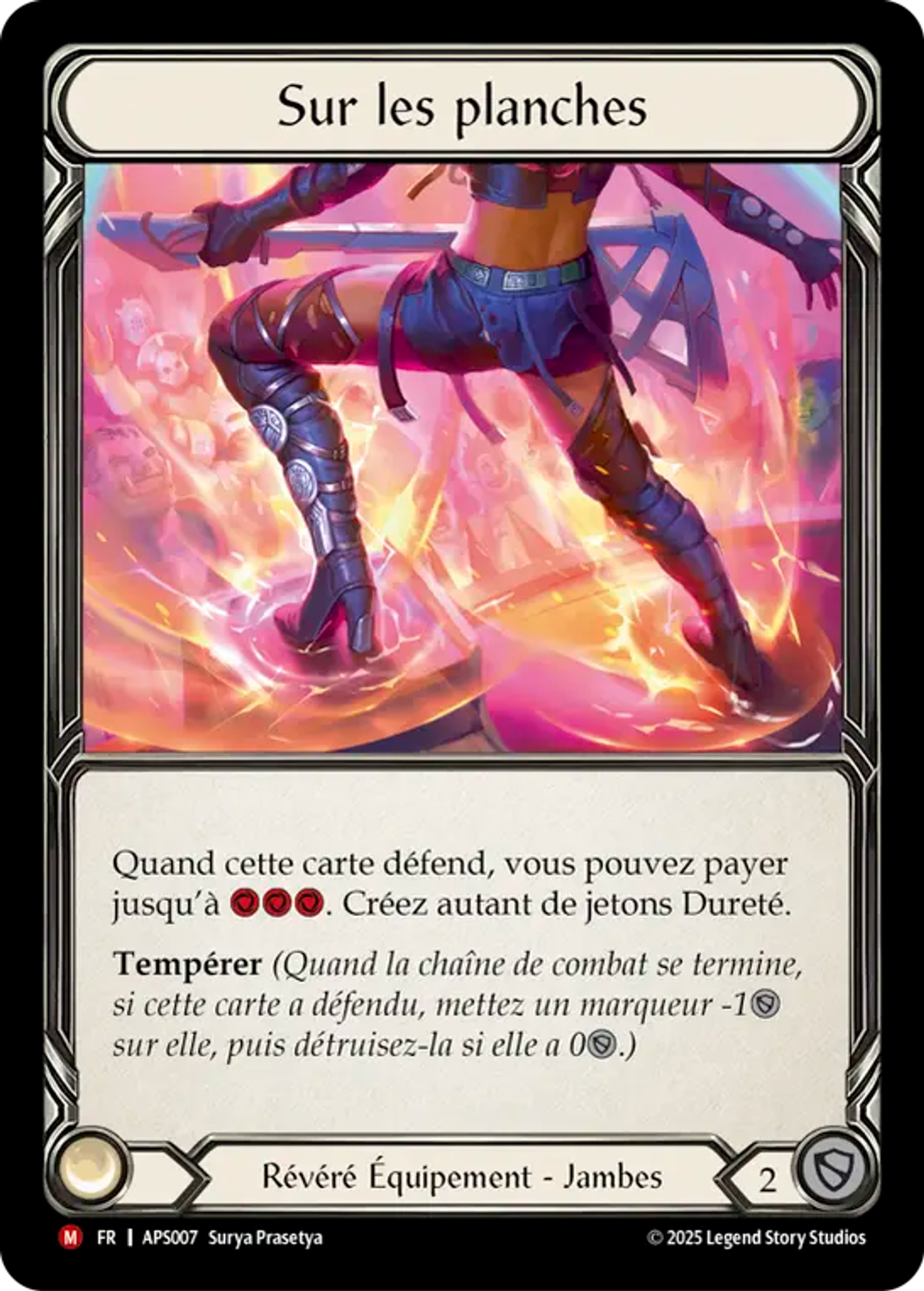 Sur les planches — Armory Deck - Pleiades, Superstar — Flesh and Blood