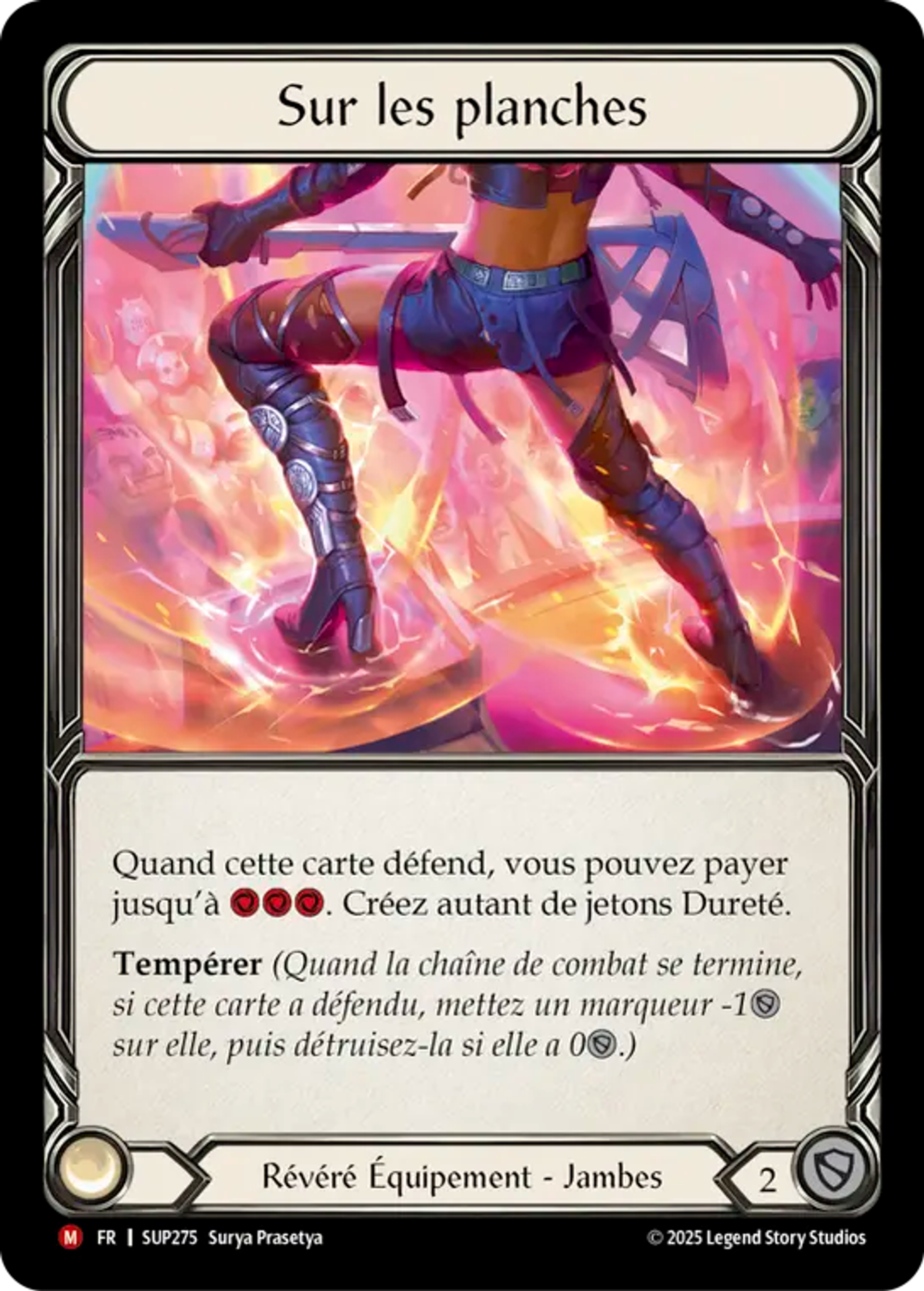 Sur les planches — Super Slam — Flesh and Blood