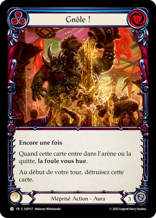 Gnôle ! — Super Slam — Flesh and Blood