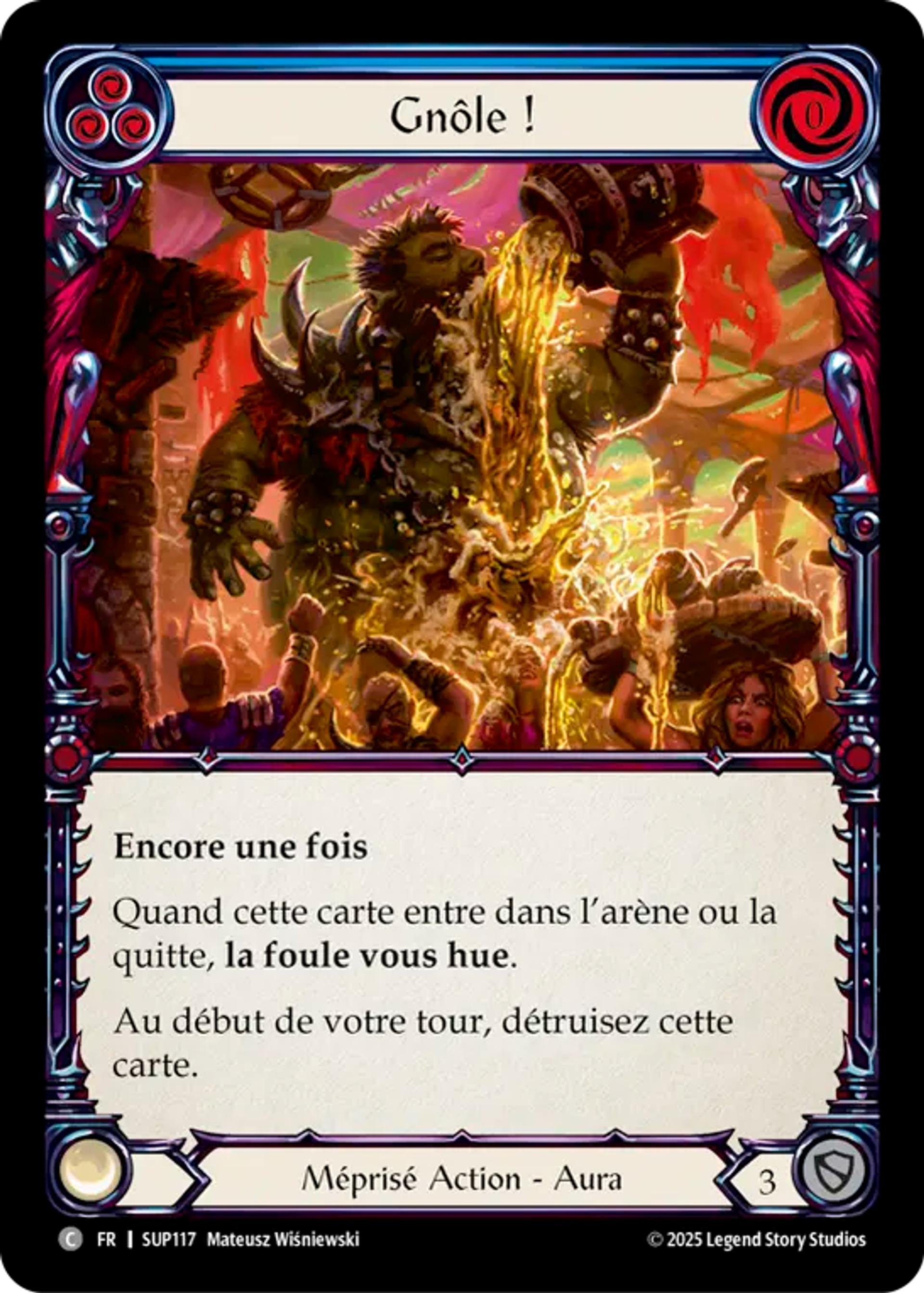 Gnôle ! — Super Slam — Flesh and Blood