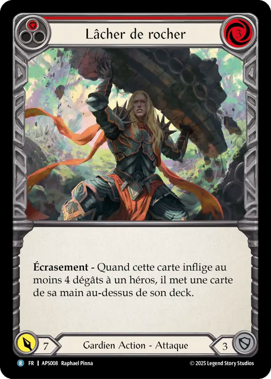 Lâcher de rocher — Armory Deck - Pleiades, Superstar — Flesh and Blood