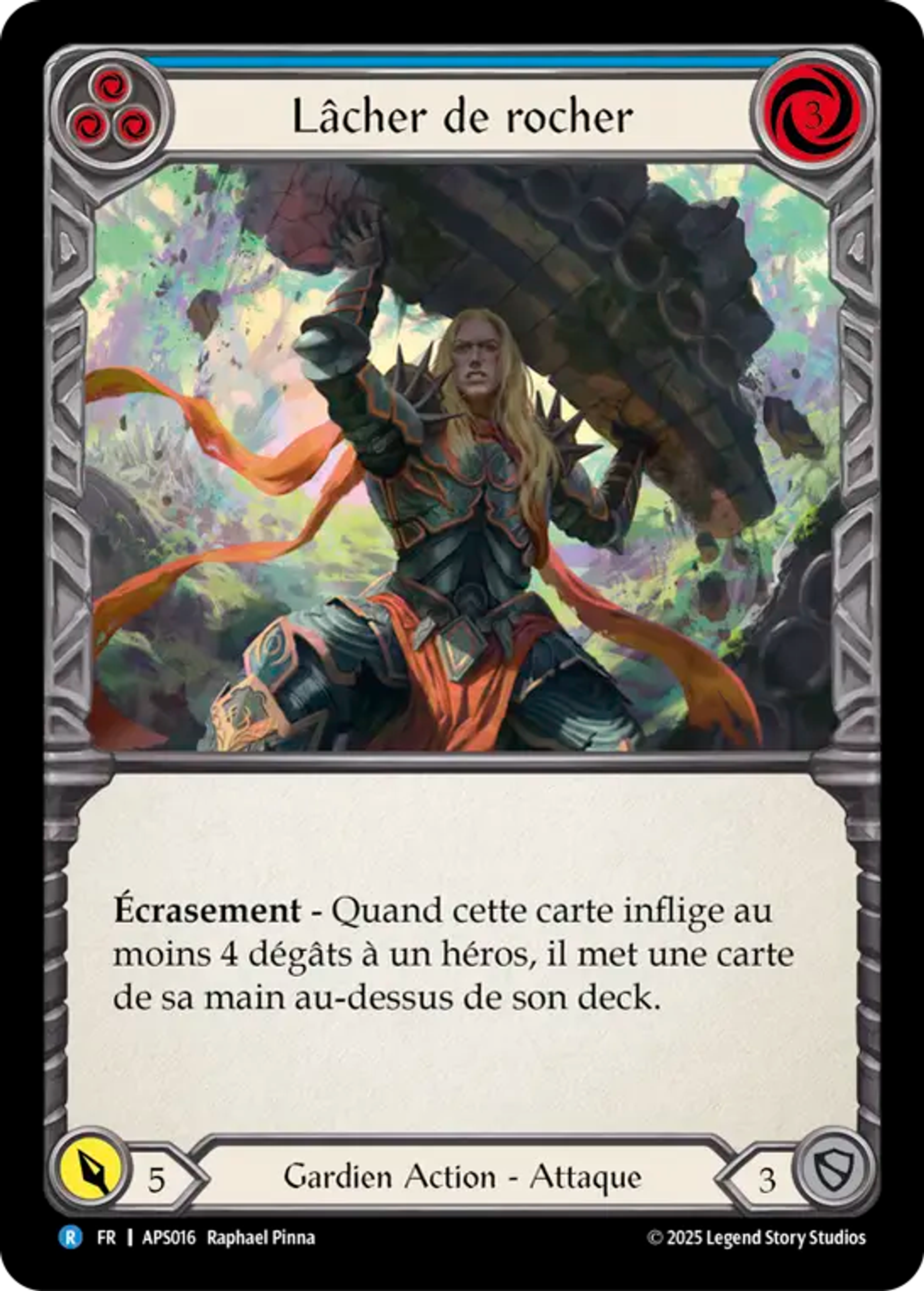 Lâcher de rocher — Armory Deck - Pleiades, Superstar — Flesh and Blood