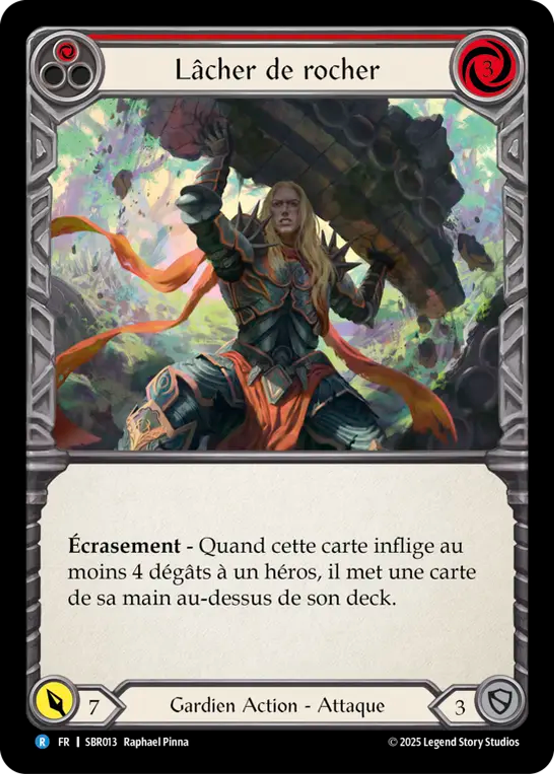 Lâcher de rocher — Silver Age Chapter 1 - Bravo, Flattering Showman — Flesh and Blood