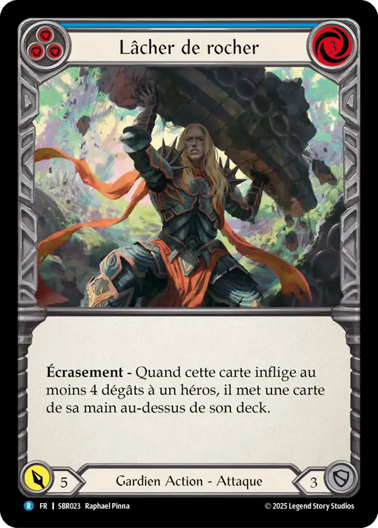 Lâcher de rocher — Silver Age Chapter 1 - Bravo, Flattering Showman — Flesh and Blood