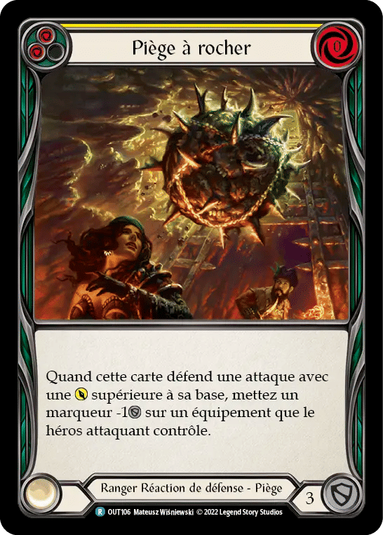 Piège à rocher — Outsiders — Flesh and Blood