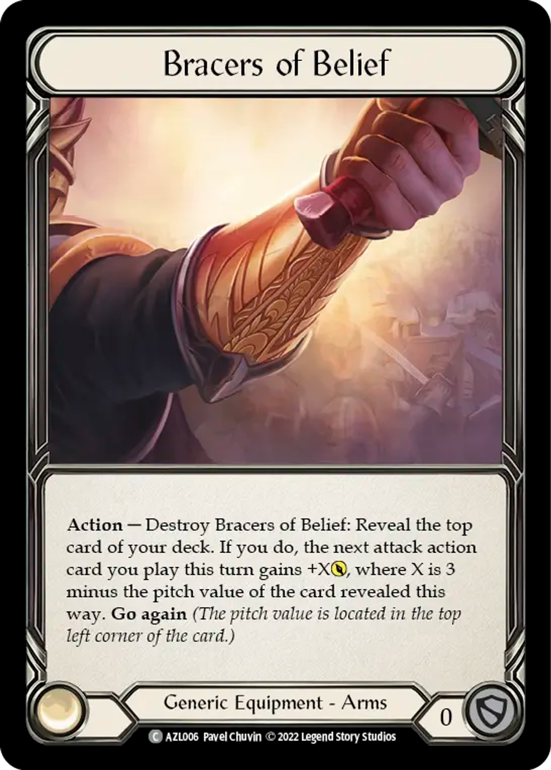 Bracers of Belief — Azalea - Blitz Deck — Flesh and Blood