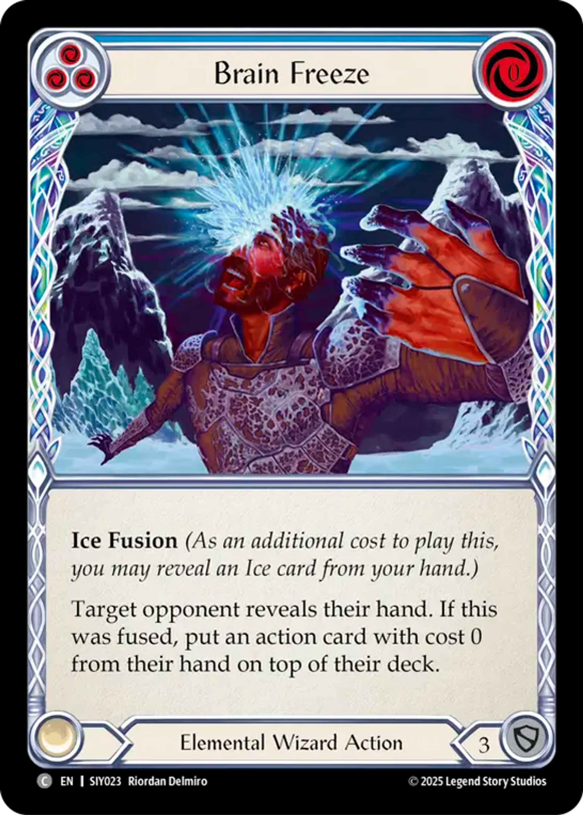 Brain Freeze (Blue) — Silver Age Chapter 1 - Iyslander — Flesh and Blood
