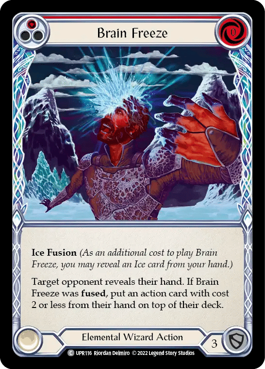 Brain Freeze (Red) — Uprising — Flesh and Blood