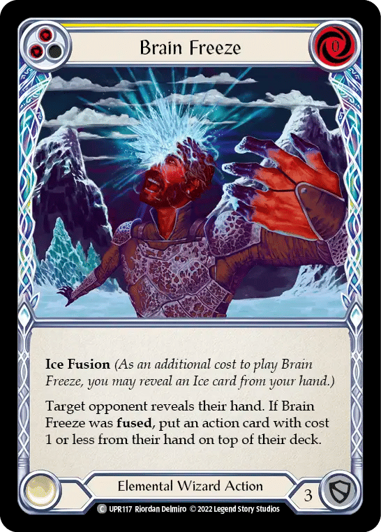 Brain Freeze (Yellow) — Uprising — Flesh and Blood