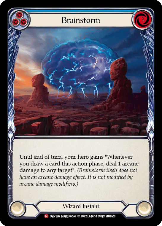 Brainstorm — Dynasty — Flesh and Blood