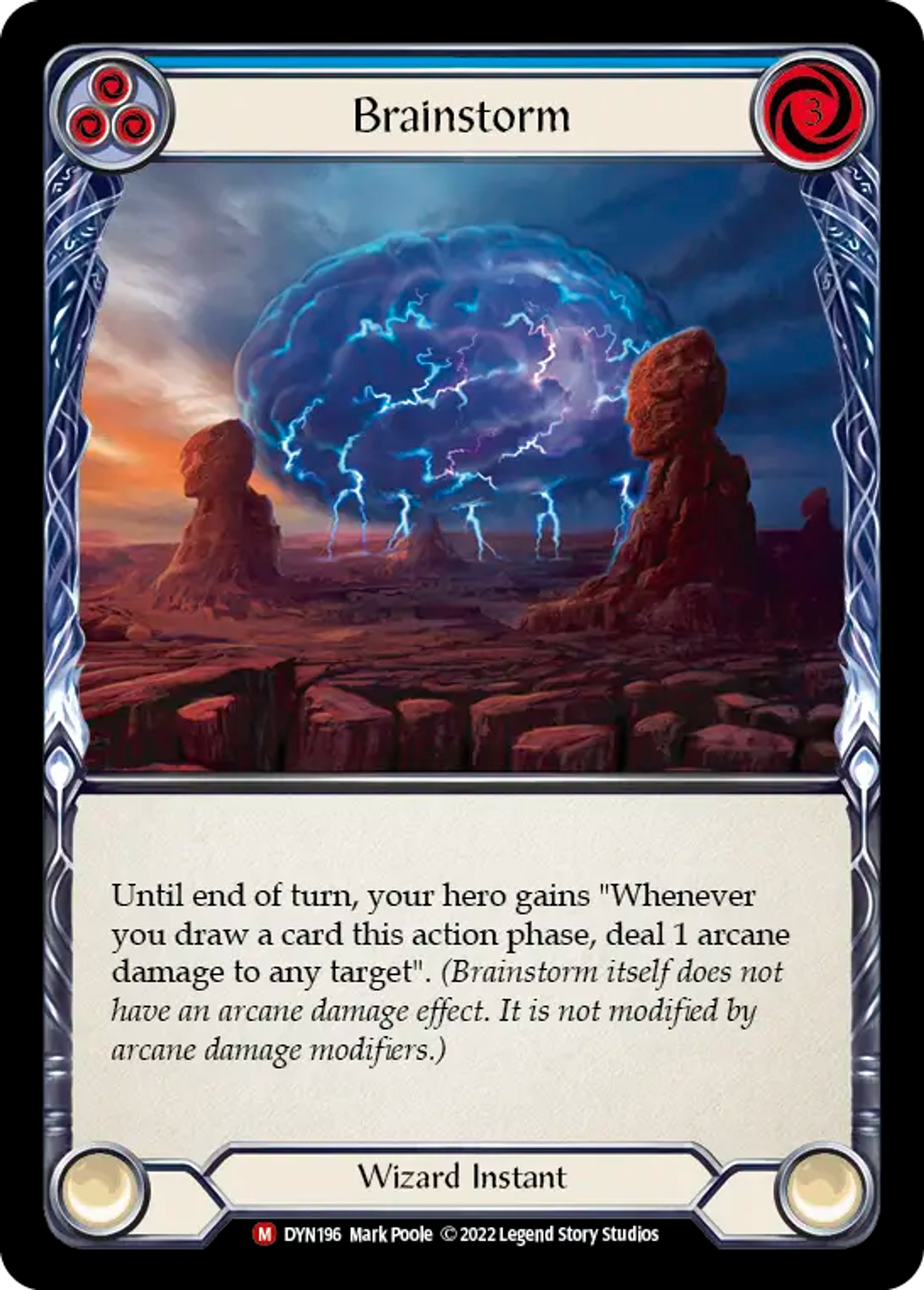 Brainstorm — Dynasty — Flesh and Blood