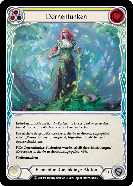 Bramble Spark (Yellow) — History Pack 2 - Black Label — Flesh and Blood