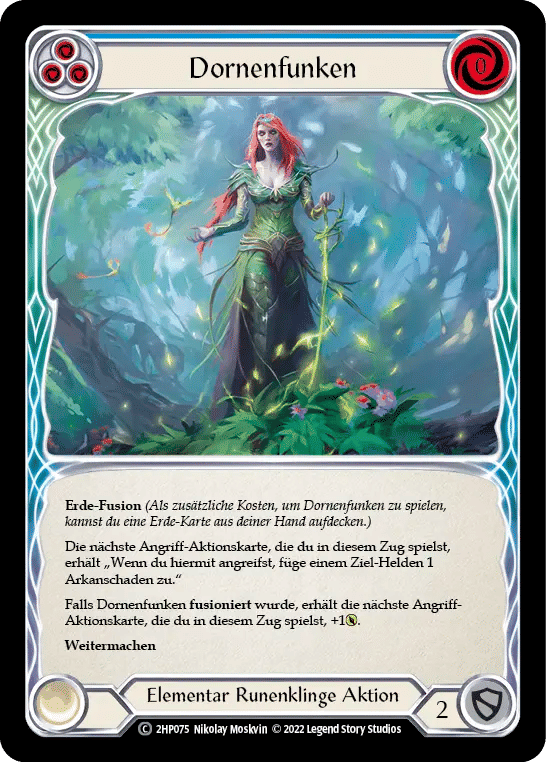 Bramble Spark (Blue) — History Pack 2 - Black Label — Flesh and Blood