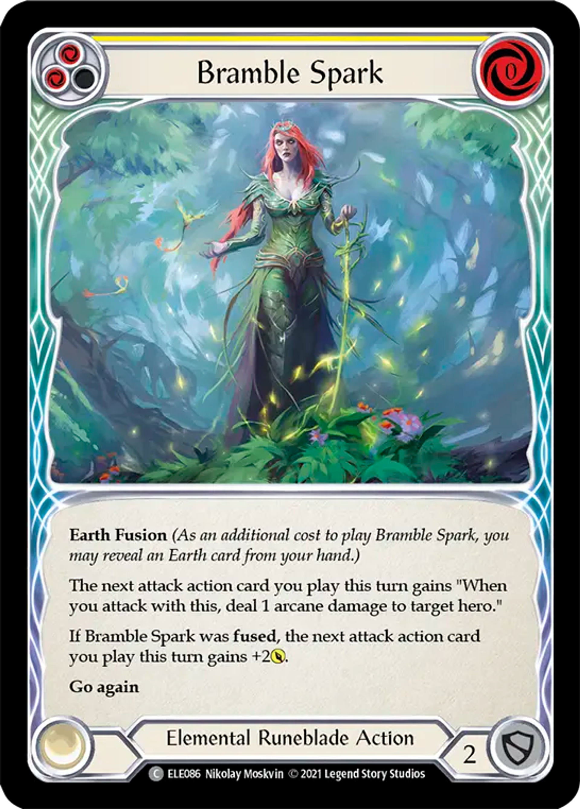 Bramble Spark (Yellow) — Tales of Aria — Flesh and Blood
