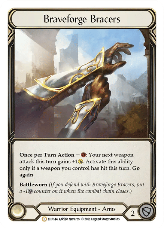 Braveforge Bracers — History Pack 1 — Flesh and Blood