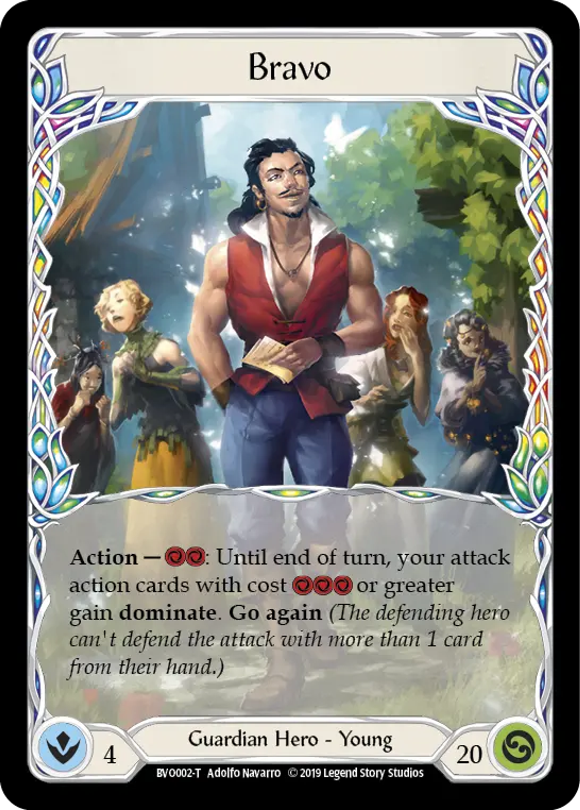 Bravo — Bravo, Showstopper - Hero Deck — Flesh and Blood