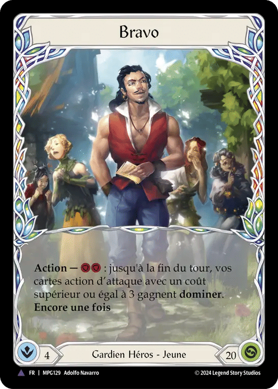 Bravo — Mastery Pack Guardian — Flesh and Blood