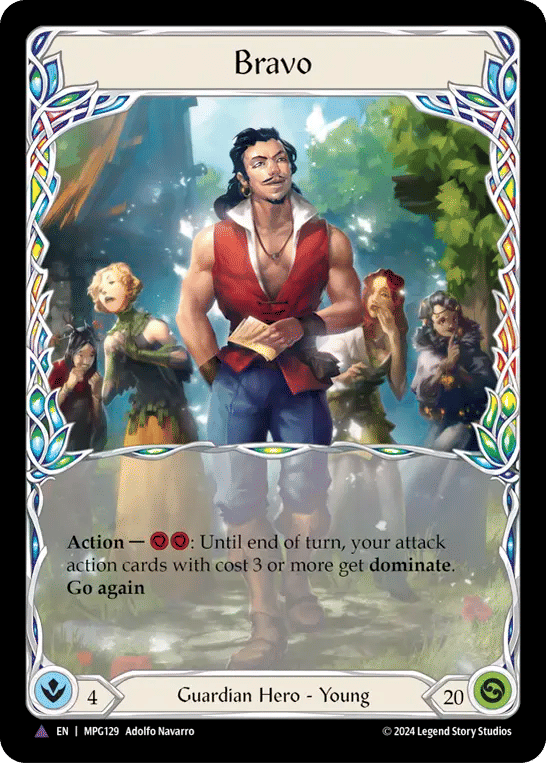 Bravo — Mastery Pack Guardian — Flesh and Blood