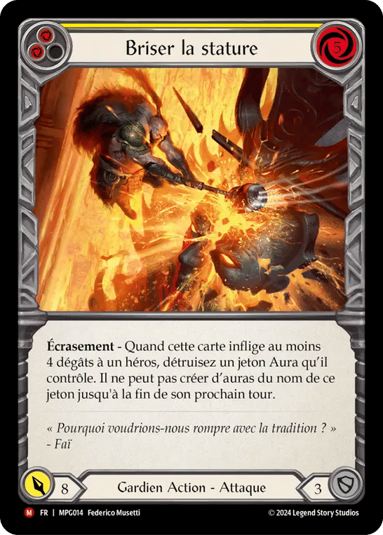 Briser la stature — Mastery Pack Guardian — Flesh and Blood