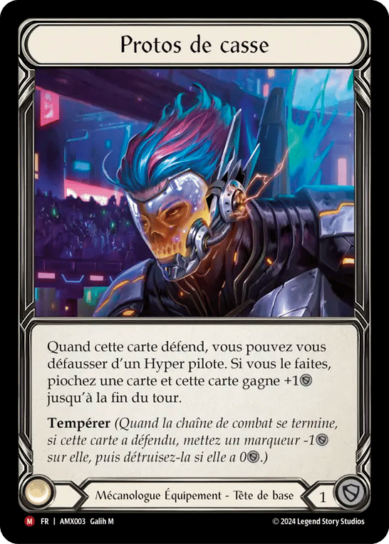 Protos de casse — Armory Deck - Maxx 'The Hype' Nitro — Flesh and Blood